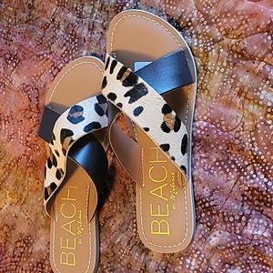 Beach by Maltisse cheetah flats